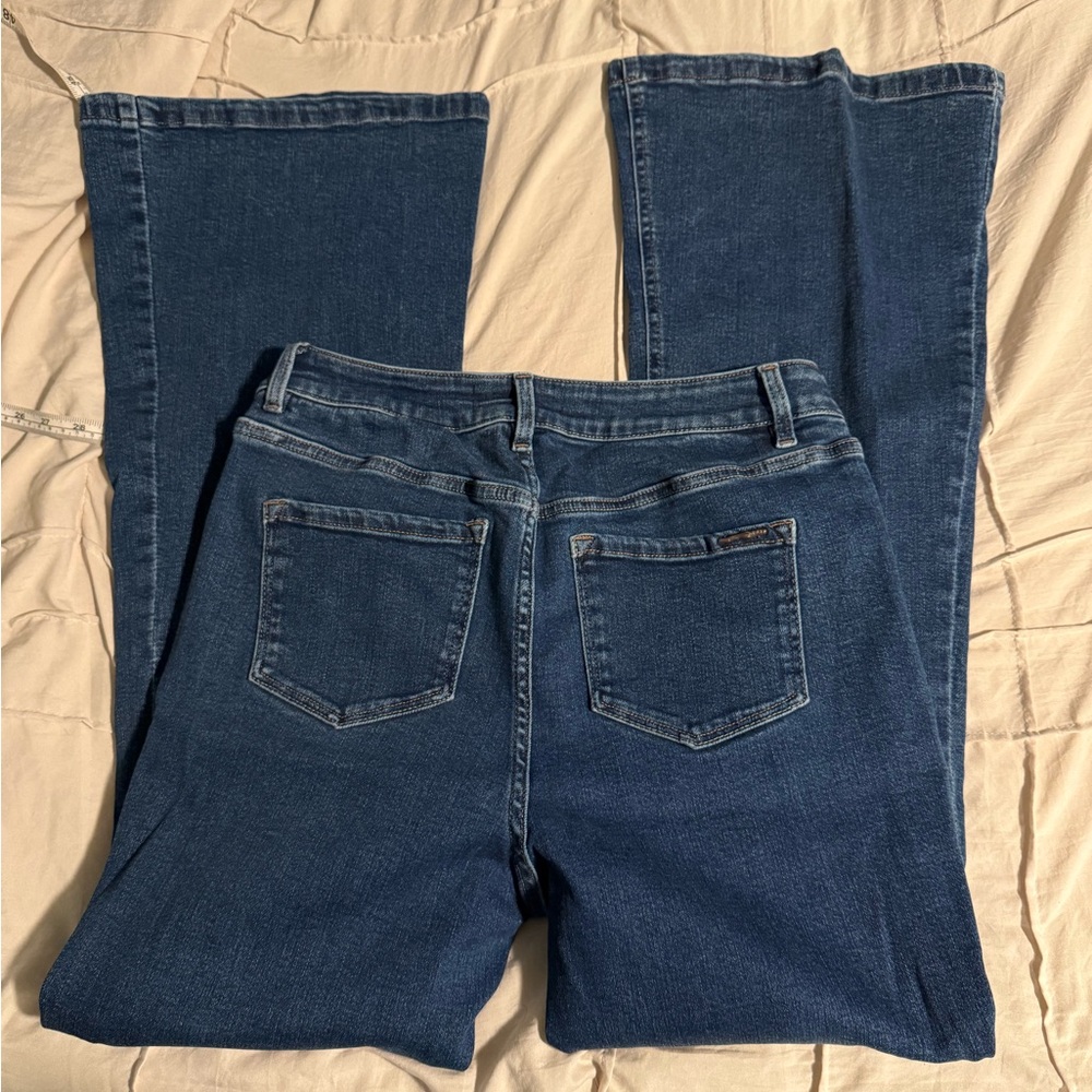 10 Items for $20: Next Dark Blue Flare Leg Jeans - Picture 3 of 4